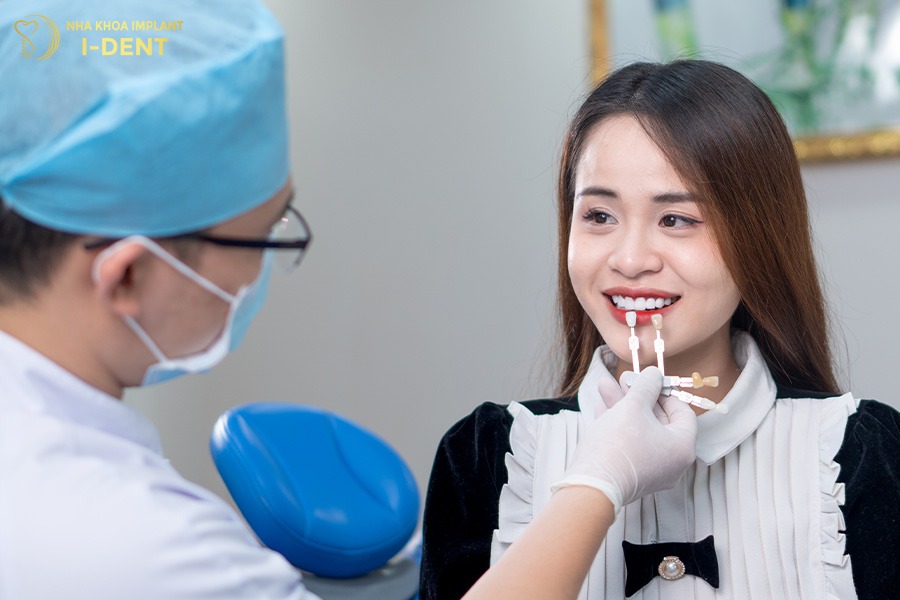 các tông màu của răng