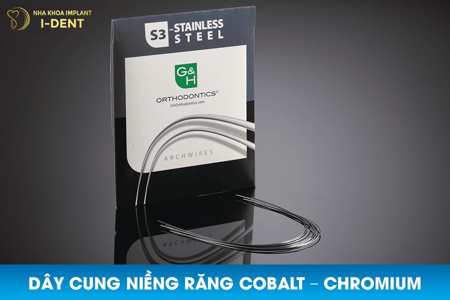 Dây cung niềng răng Cobalt – Chromium