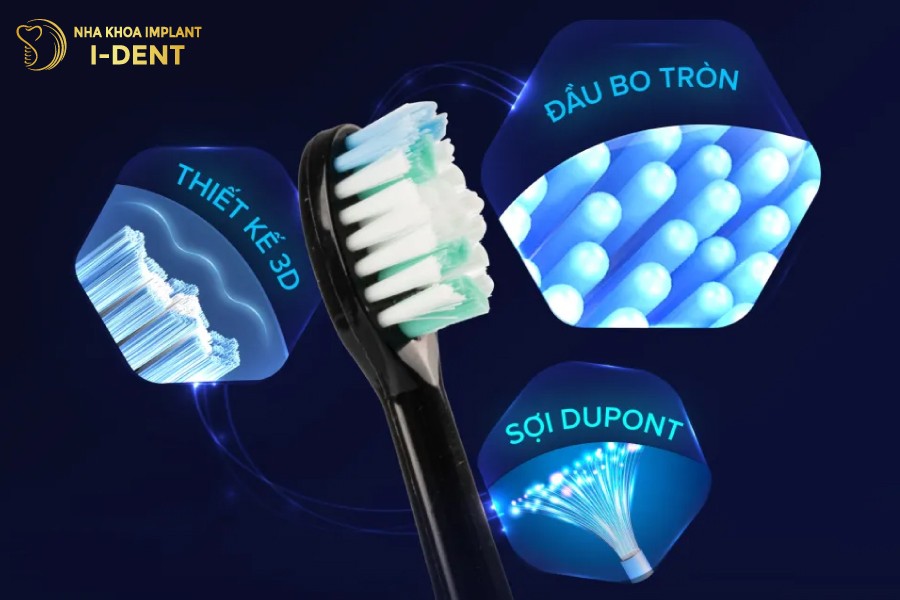 Chọn những loại bàn chải điện có lông mềm để vệ sinh răng dễ dàng