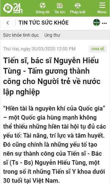 báo chí đưa tin về nha khoa i-dent