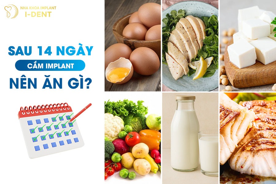 trồng răng implant nên ăn gì