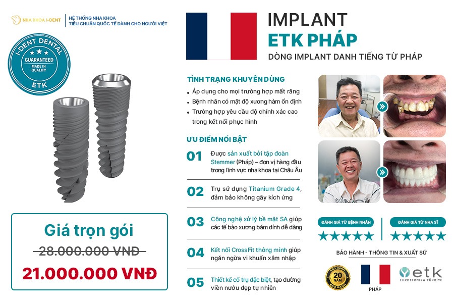 các loại implant