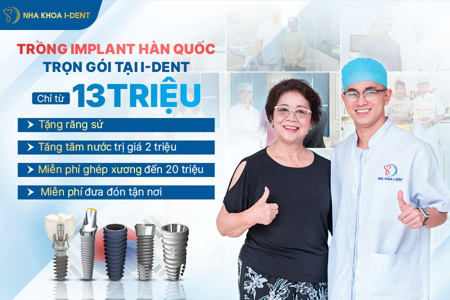 Trồng răng implant Hàn Quốc