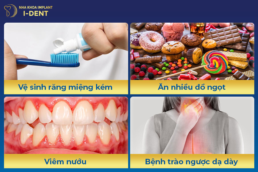 trồng răng hàm bị sâu