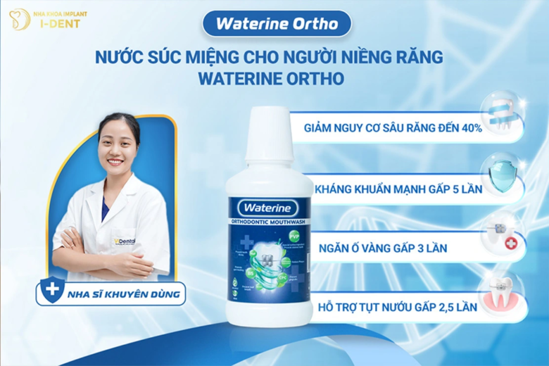 Top 5 nước súc miệng cho người niềng răng được nha sĩ khuyên dùng