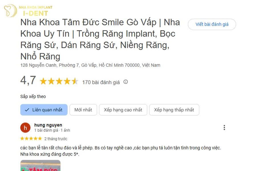 nha khoa quận Gò Vấp