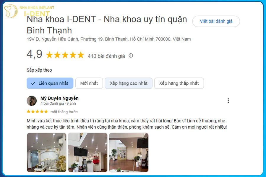 nha khoa uy tín ở bình thạnh