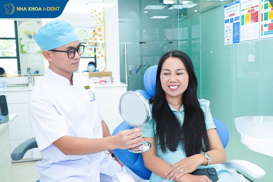 cảm giác sau khi bọc sứ