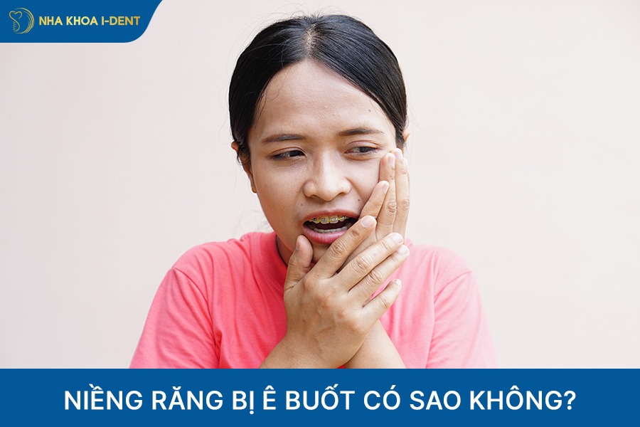 niềng răng bị ê buốt