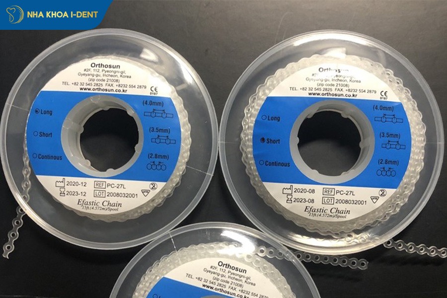 thun chuỗi chỉnh nha