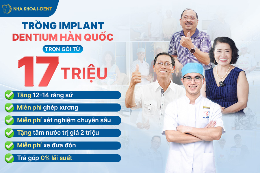 trụ implant Dentium của hàn quốc