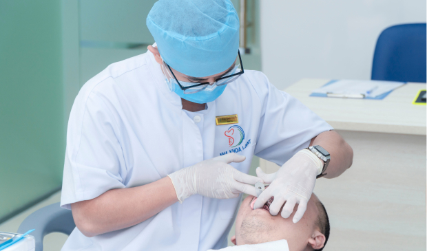 Dr. Hoang Nguyen Dinh Tin Is Deeply Dedicated To Every Treatment.