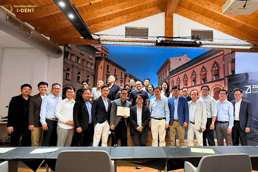 Bác sĩ nha khoa I-Dent tu nghiệp tại Zucchelli Institute, Bologna (Ý)
