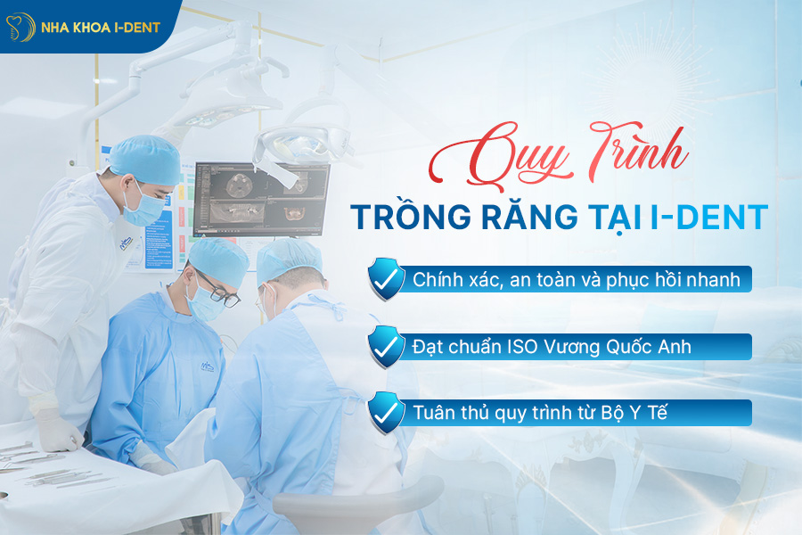 các bước cấy ghép implant.