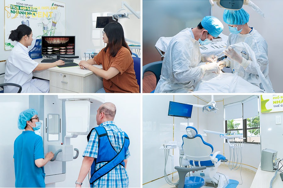 Nên chọn nha khoa uy tín với bác sĩ chuyên môn cao để niềng răng giả.