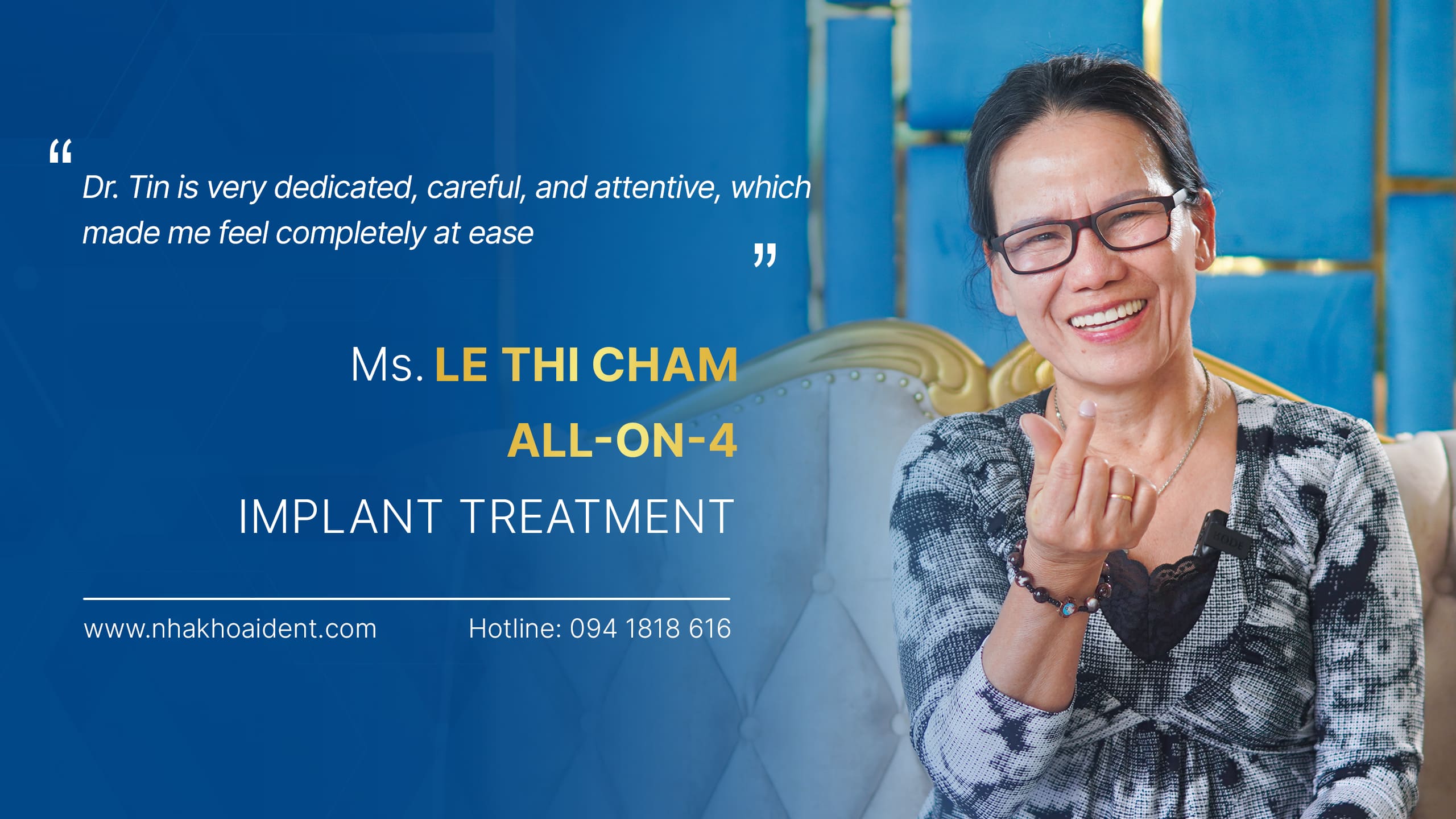 Ms. LE THI CHAM (Vietnamese-American)