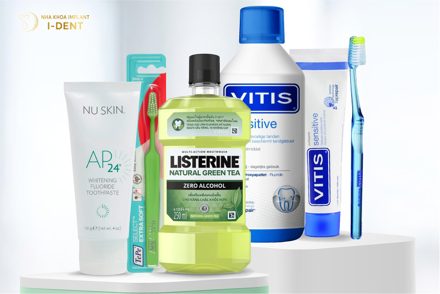Lựa chọn sản phẩm vệ sinh răng chuyên dụng sẽ giúp tăng tuổi thọ răng sứ.
