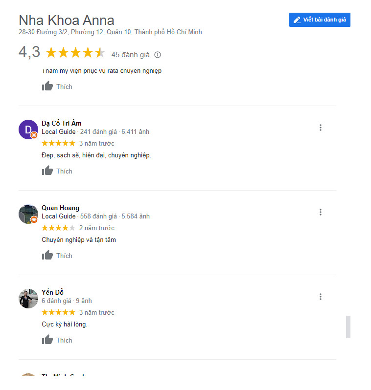 làm răng sứ ở đâu tốt nhất tphcm