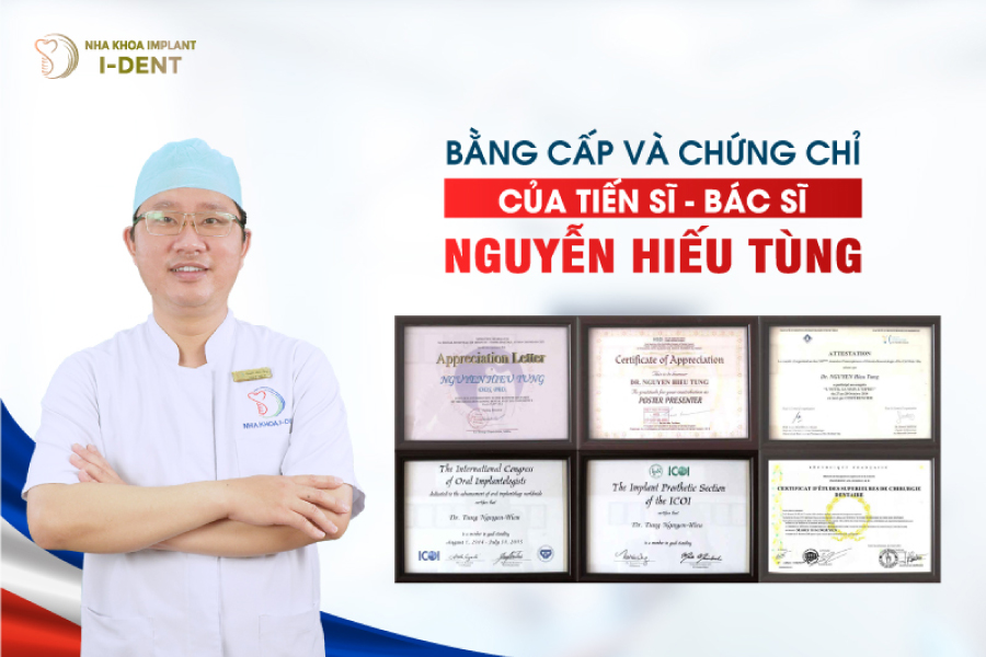 TS.BS Nguyễn Hiếu Tùng - Chuyên gia trong lĩnh vực trồng răng Implant