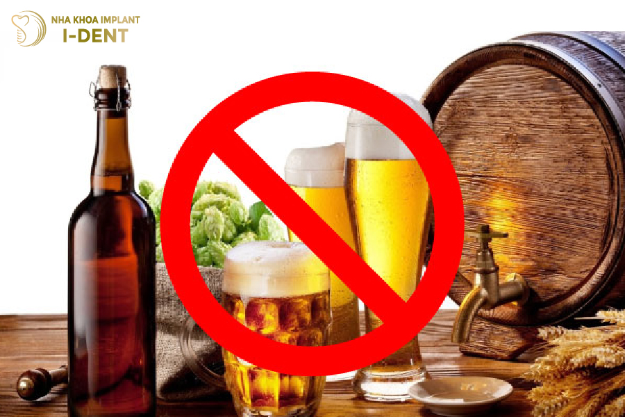 Tuyệt đối không sử dụng các chất kích thích sau khi nhổ răng.