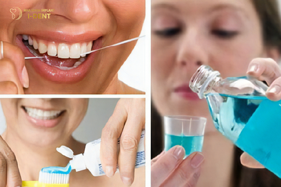 Vệ sinh răng miệng sạch sẽ giúp hạn chế nhiều bệnh lý và kéo dài tuổi thọ của răng sứ